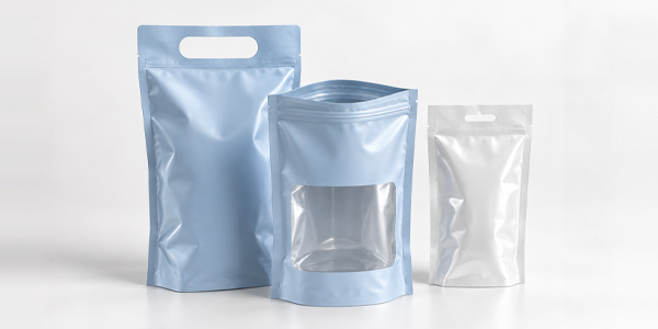Sachets tenant debout sur mesure Finition des sachets tenant debout