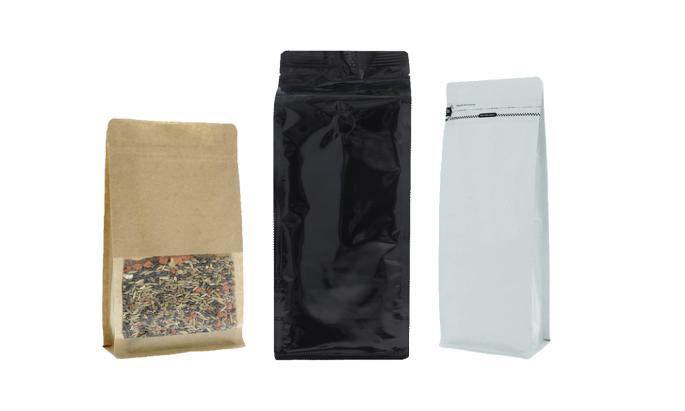 Sachets stand-up avec zip