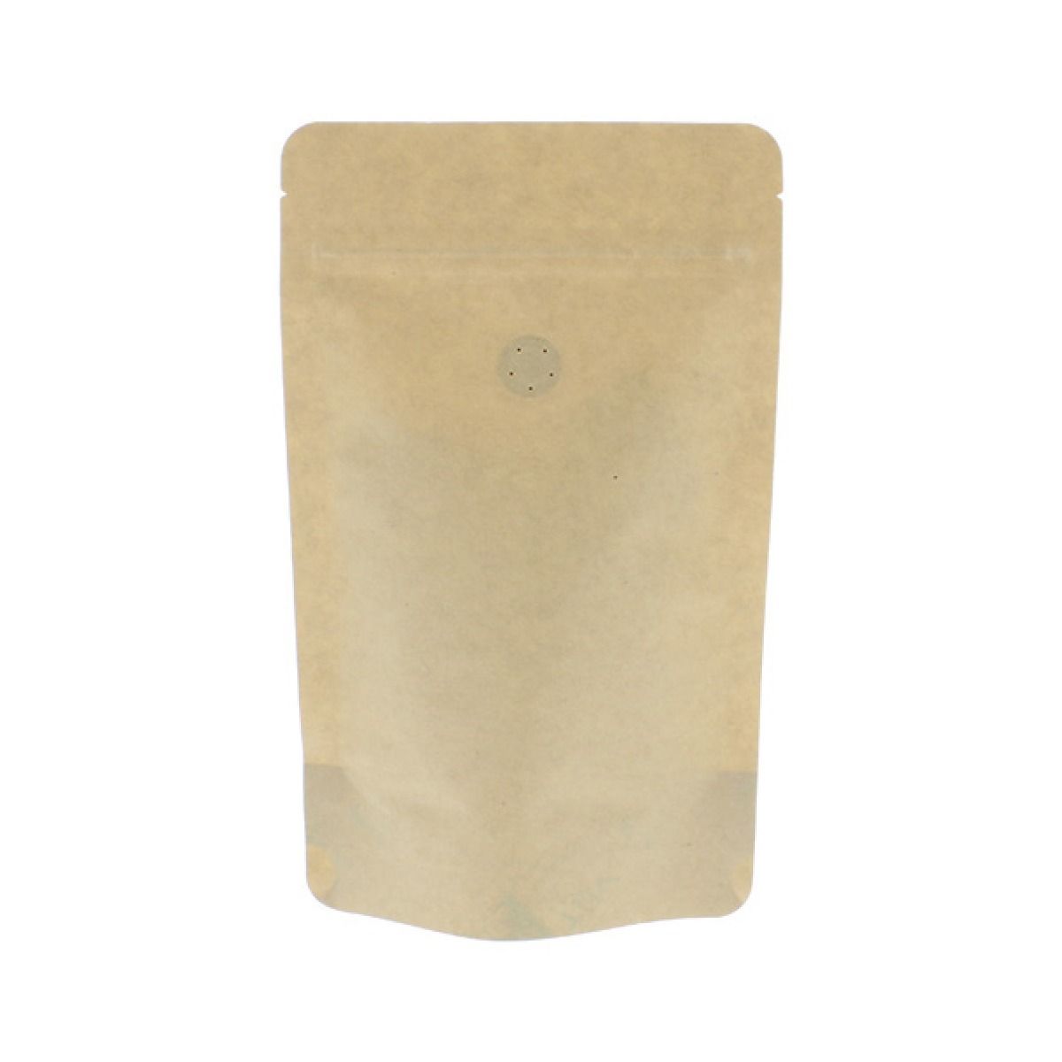 Sac à café papier kraft compostable  - marron
