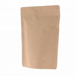 Sac à café papier kraft - marron - 1 kg (235x345+{60+60} mm)