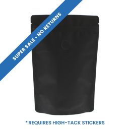 Sac à café avec Paper Feel Varnish - noir