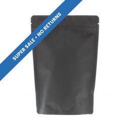 Sachet Stand-up avec Paper Feel Varnish - noir