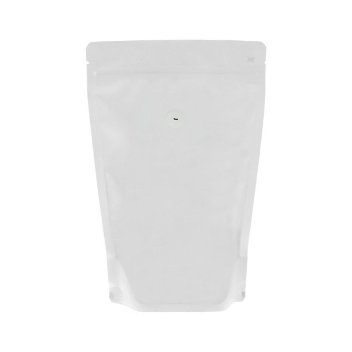 Sac à café - matt blanc (100% recyclable)