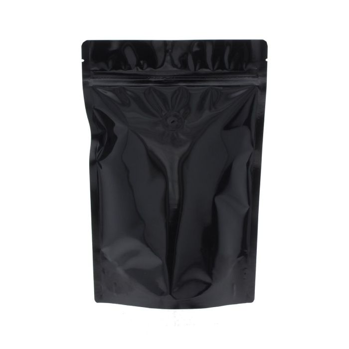 Sac à café - brillant noir