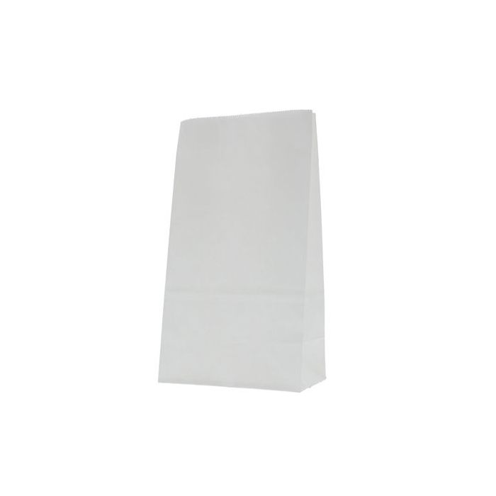 Sac SOS en papier kraft 1 couche - blanc