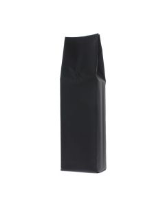 Sac &agrave; caf&eacute; &agrave; soufflet lat&eacute;ral - matt noir - 1 kg (135x390+{40+40} mm)