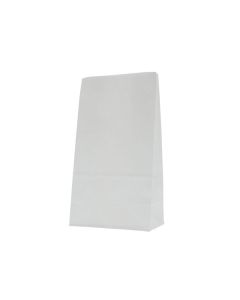 Sac SOS en papier kraft 1 couche - blanc