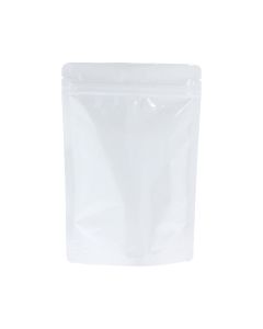 Sachet Stand-up - brillant blanc - 110x170+{35+35} mm (200-225ml)