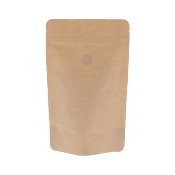 Sac à café en papier kraft - marron (2-couches)