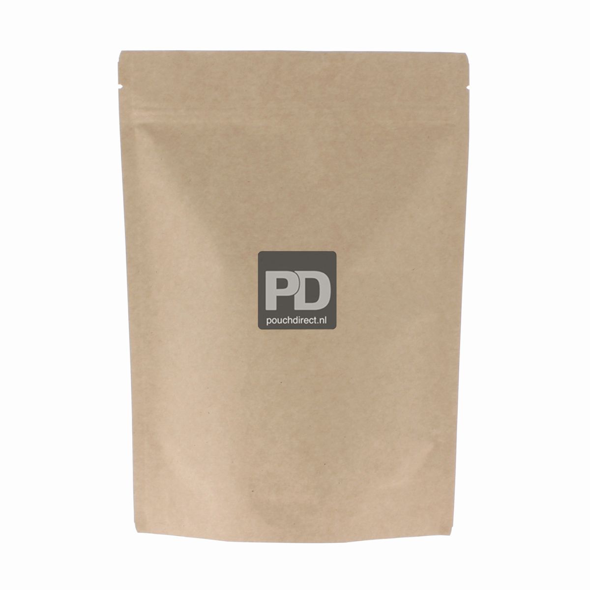 Sachet Stand Up Papier Kraft brun - biodégradable