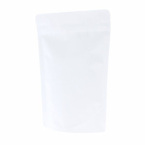 Sachet Stand-up - matt blanc - 95x150+{30+30} mm (100-125ml)