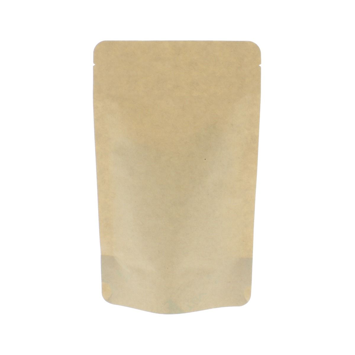 Sachet Stand-up papier kraft compostable - marron