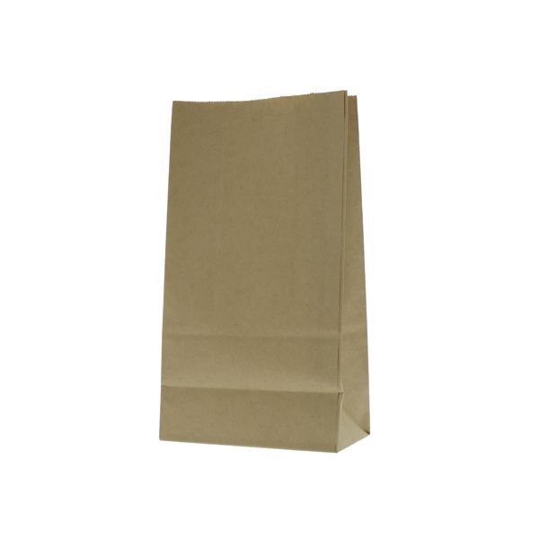 Sac SOS en papier kraft 1 couche - marron