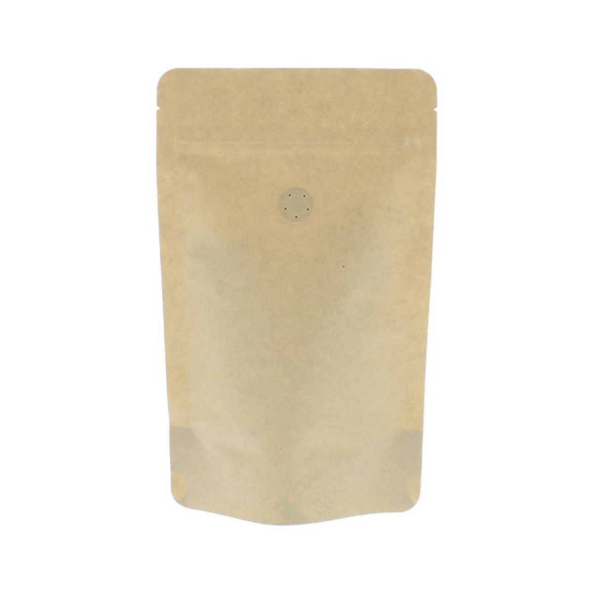 Sac à café papier kraft compostable - marron