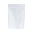 Sachet Stand-up - brillant blanc - 110x170+{35+35} mm (200-225ml)