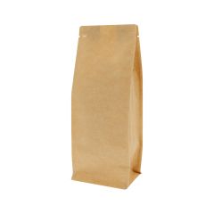 Sacs à fond plat - Kraft Look (100% recyclable)