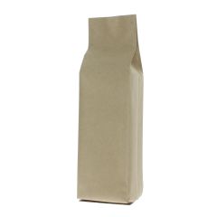 Sacs &agrave; soufflet papier kraft - marron - 135x390+{40+40} mm (2,8-3,3 ltr)