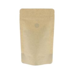 Sac à café papier kraft compostable - marron