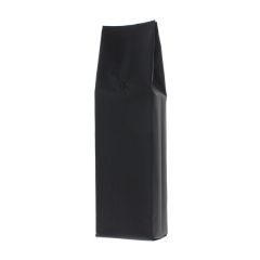 Sac &agrave; caf&eacute; &agrave; soufflet lat&eacute;ral - matt noir - 1 kg (135x390+{40+40} mm)
