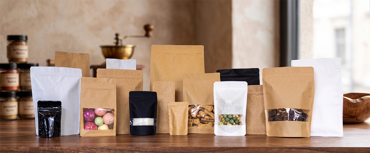 Doypack avec ou sans fenêtre : quelle est la meilleure option pour votre produit ?